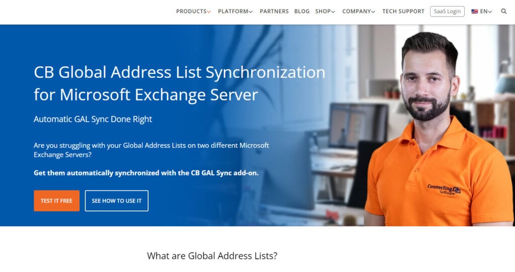 CB - Best Global Address List Sync Tool