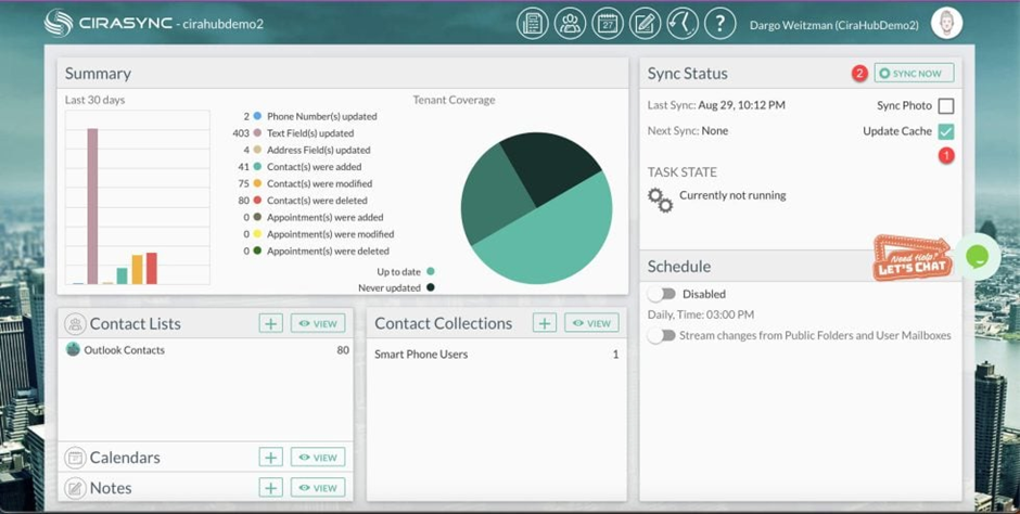 Sync Logistics and Transportation Contacts to Smartphones