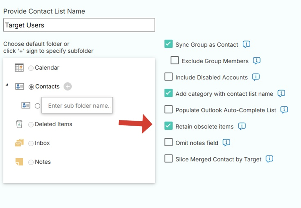 Sync The Global Address List Contacts to iPhones