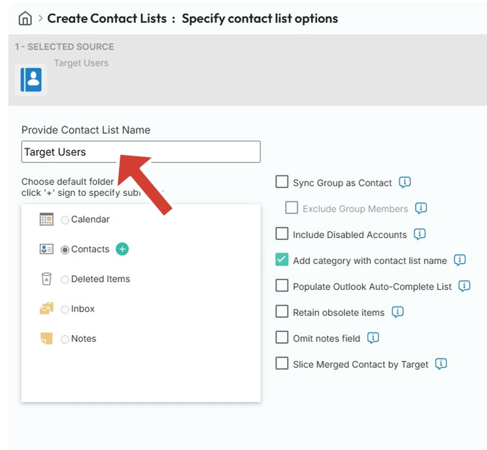 Sync the global address list to iPhones Using CiraSync