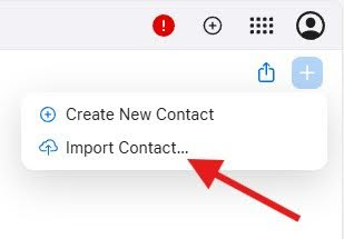 sync global address list to iphone via icloud