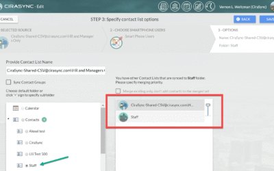How to Sync and Merge Outlook Contacts