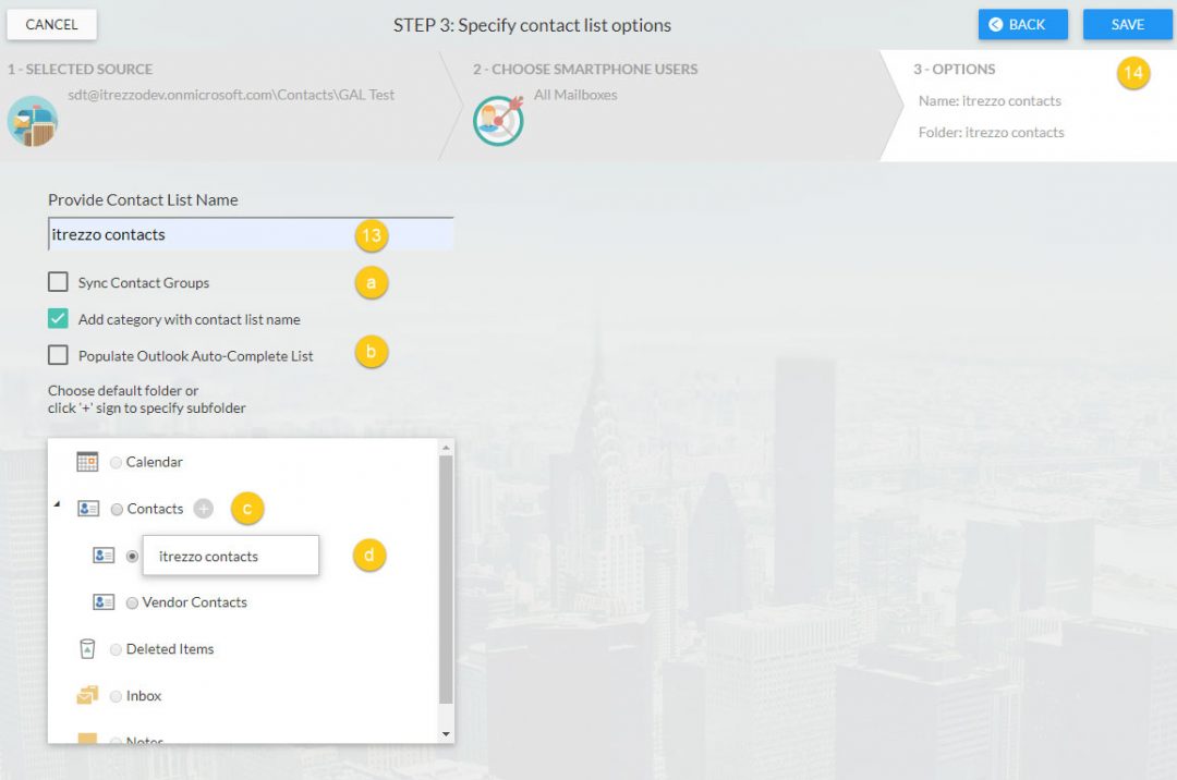 How To Sync The Global Address List Between Two Tenants