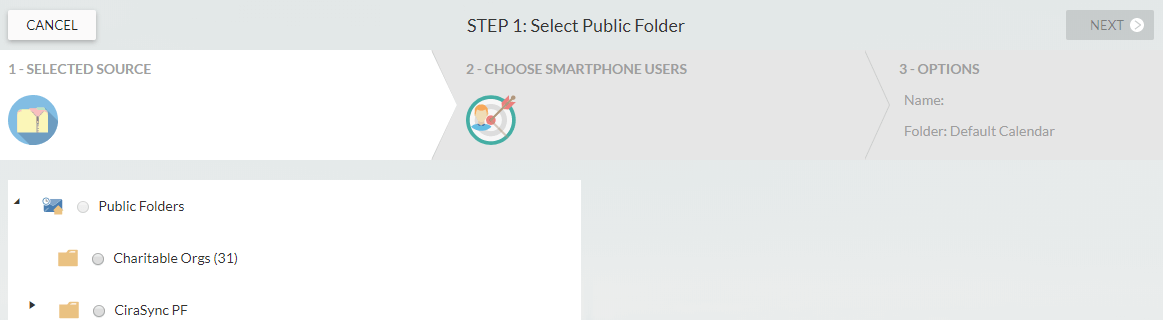 how to sync office 365 public folder