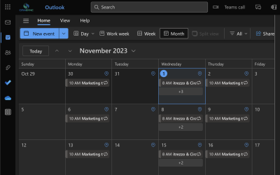 Comment créer un calendrier partagé sur Outlook