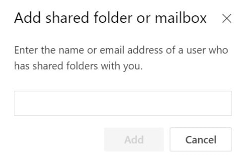 open shared mailbox in outlook