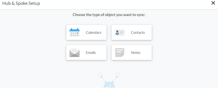 Calendar and Contact Selection