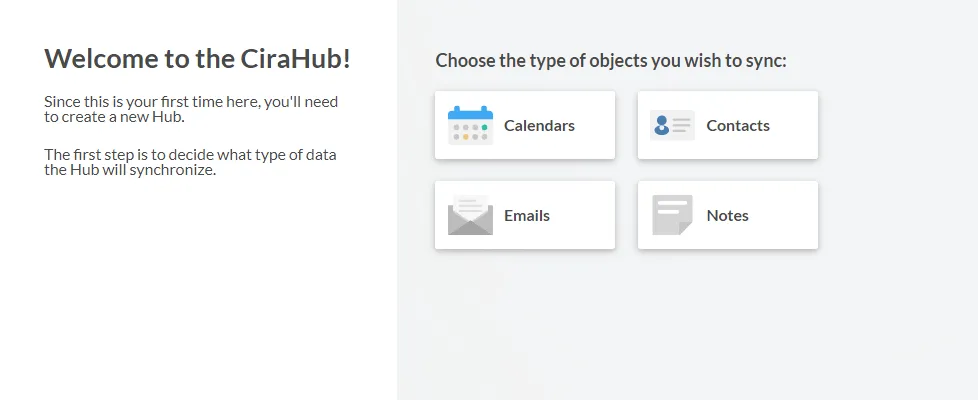 Calendar and Contact Selection