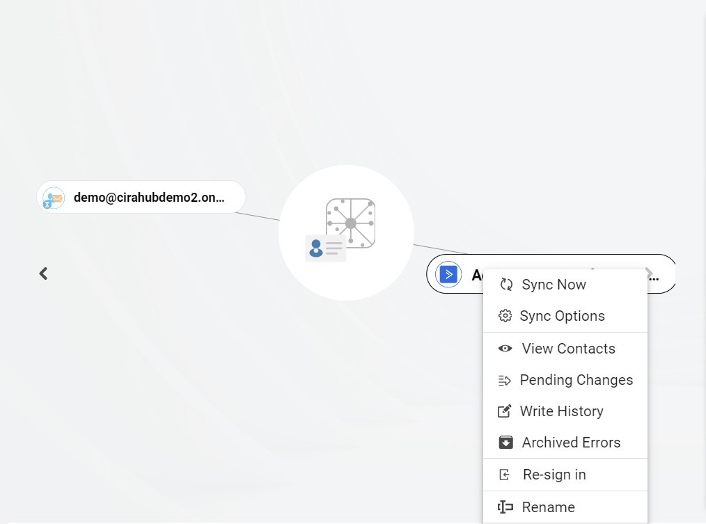 Sync Options