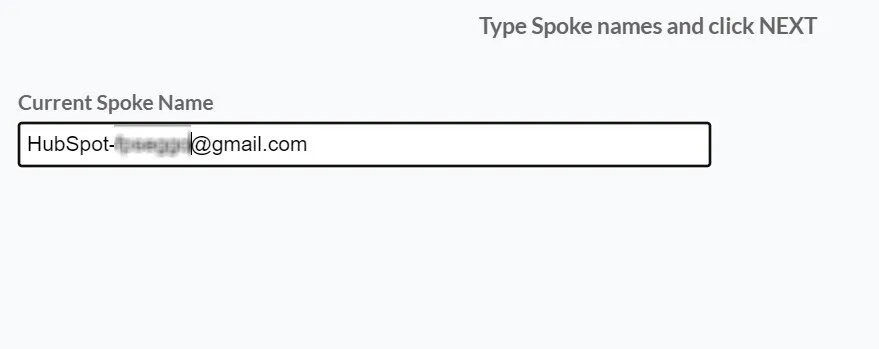 Hubspot Spoke Name