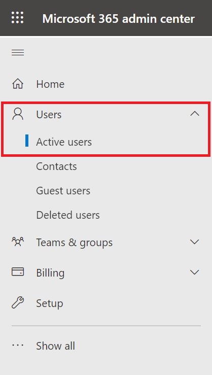 Select Active Users