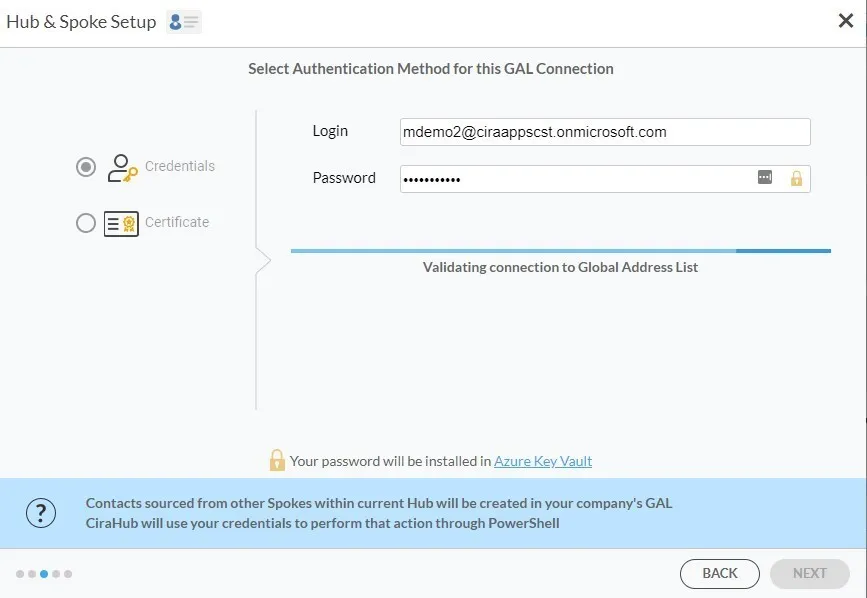 Select Authentication Method