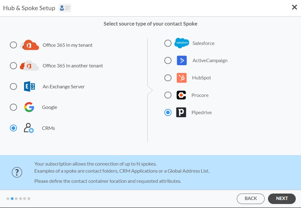 Select Pipedrive