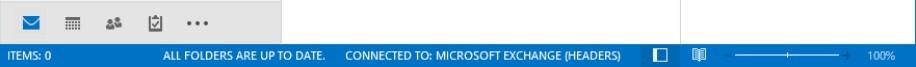 Exchange server connected icon