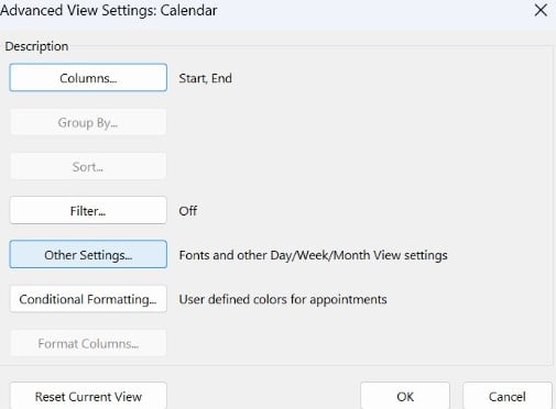 Best Outlook Calendar Tips - Customize your Calendar Appearance
