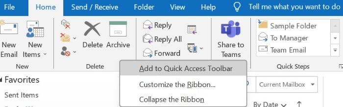 Outlook Calendar Tip- Customize the Event Toolbar