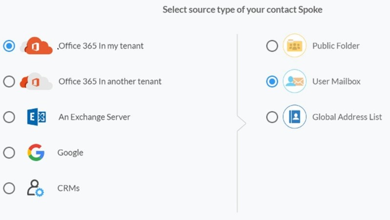 Click on Microsoft Office 365 in my Tenant and Select User Mailbox