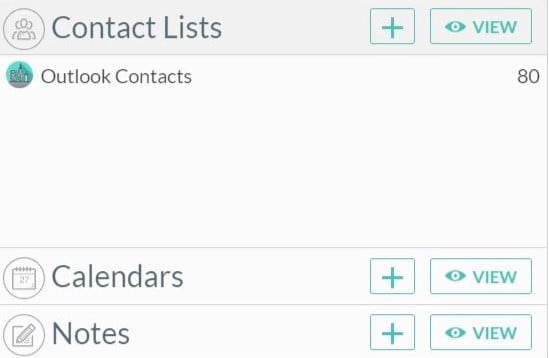 Go to the Contacts Lists section to create a New List