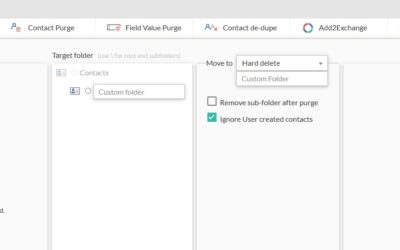 Simplify Contact Management with CiraSync’s Purge and Cleanup Features