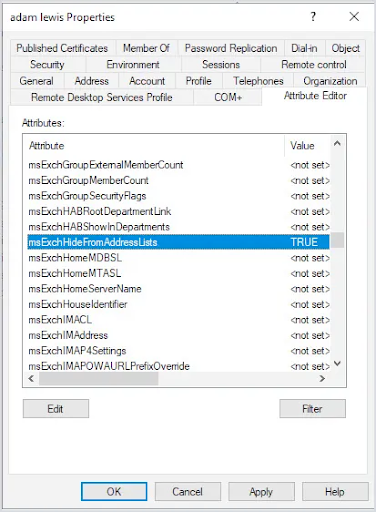Ways to Hide Users from the Global Address List