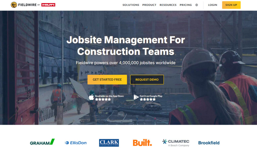 fieldwire - best construction project management software
