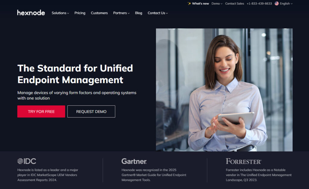hexnode - best mdm software