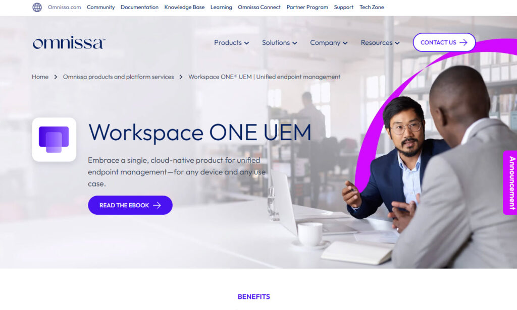 omnissa - best mobile device management software