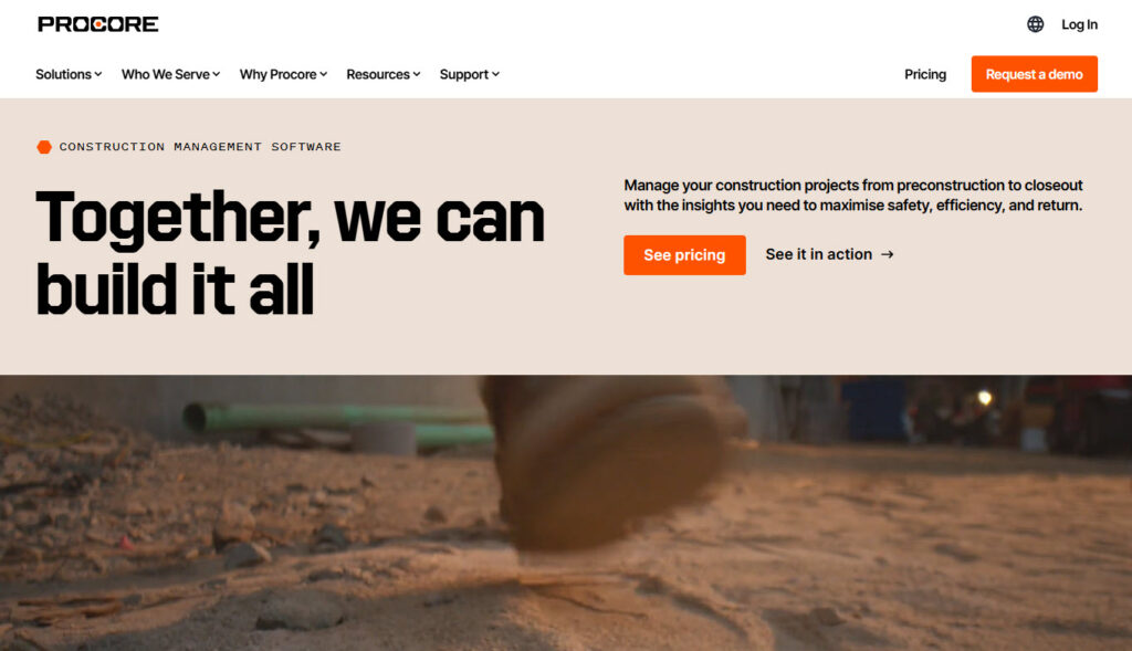 procore - top construction project management tools