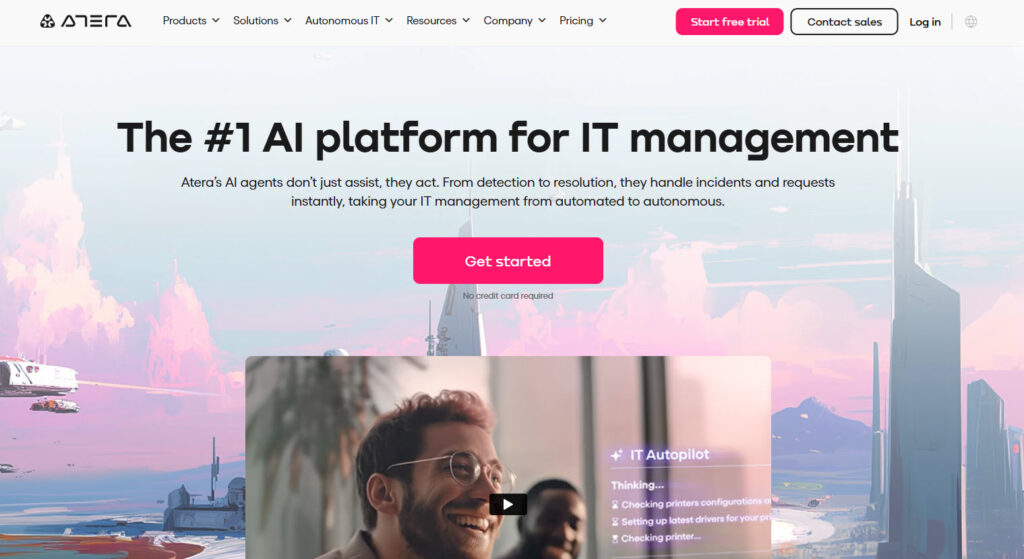 atera - best ai msp software