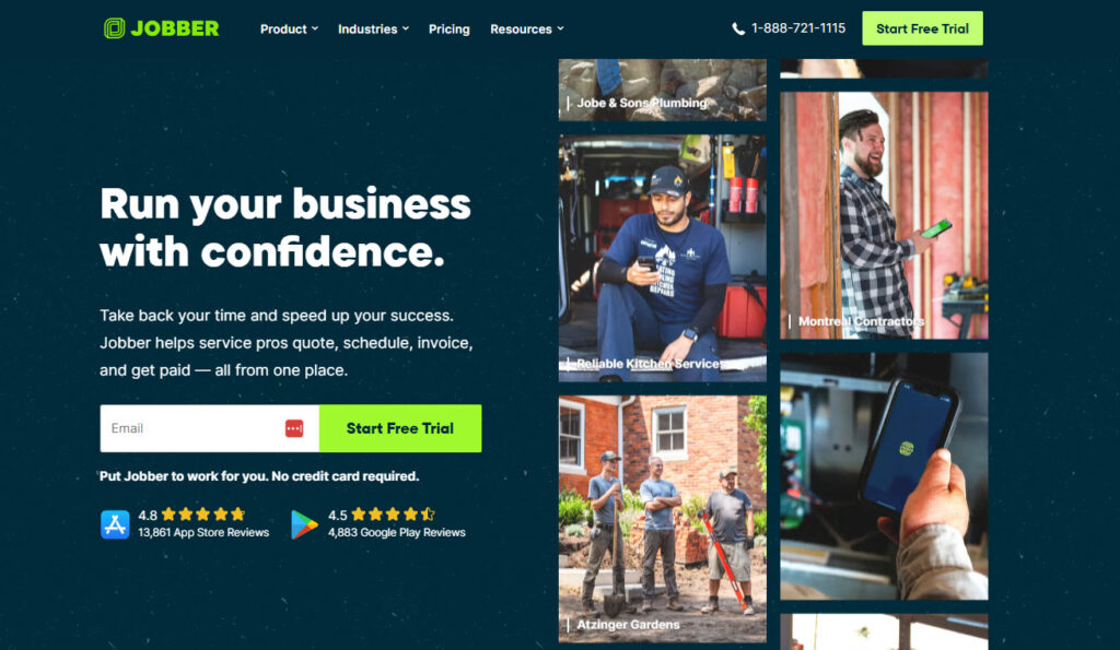 jobber - popular field service tools