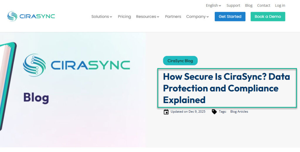 cirasync guide on security