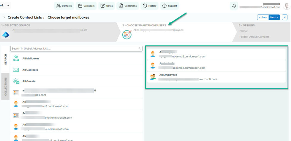 choose the iphones to sync ad to
