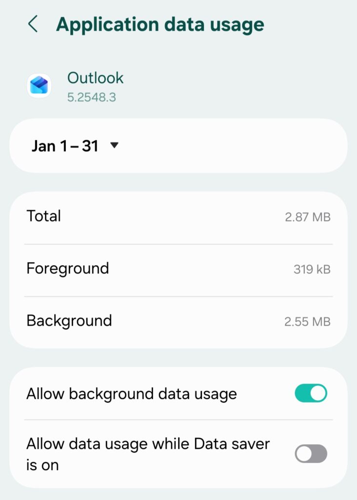 fix outlook calendar not syncing to android devices