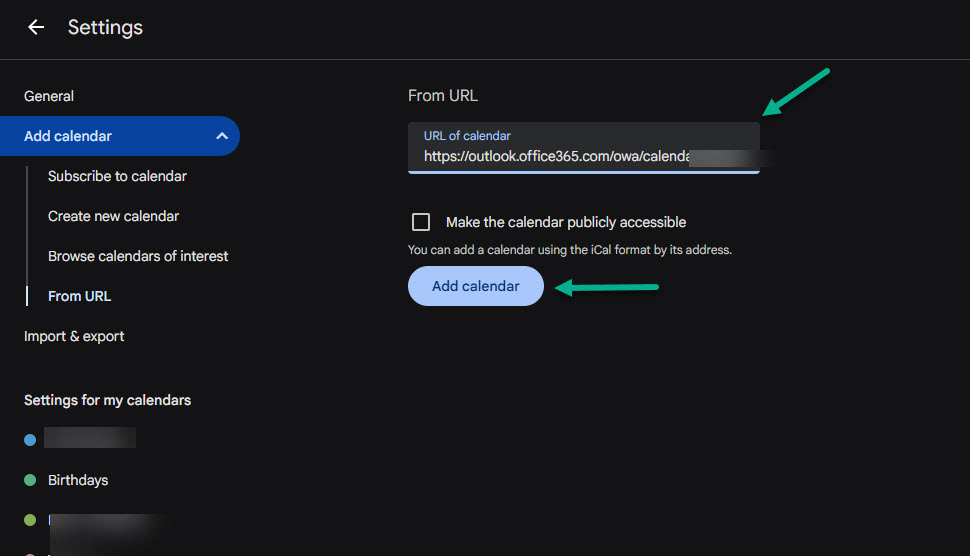 outlook calendar not syncing to iphone, android, and google