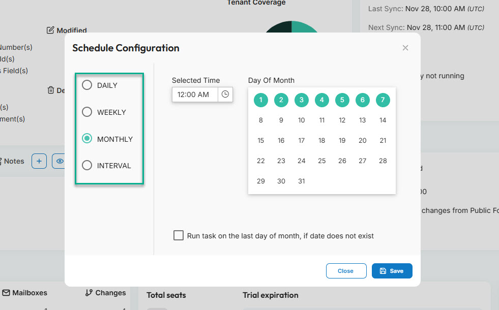 automating contact sync for microsoft 365 users