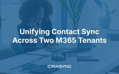 How a Global Investment Firm Unified Contact Sync Across Two Microsoft 365 Tenants